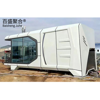 Apple Cabin Prefab Konteyner Ev Modern Uzay Kapsülü Dış Ofis için Ev