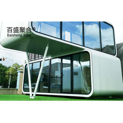 Villa Apple Capsule House Kamp ve Otel Konaklaması için Ekolojik Dostluklu Prefab Modüler Ev