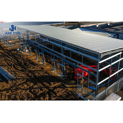 Hafif Metal Bina Çelik Yapı Yapı Yapısı Prefabrikasyon