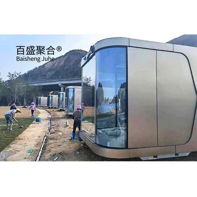 20ft 40ft küçük villa konteyner evi galvanizli çelik çerçeve ve çevre dostu tasarım