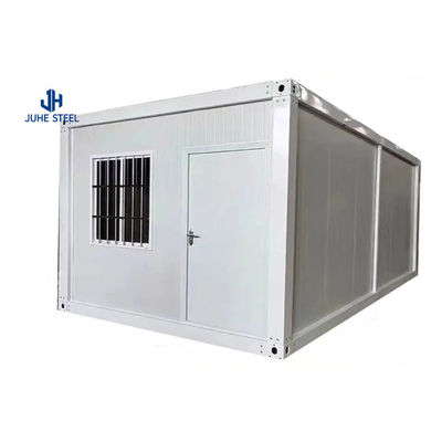 Modern tasarım tarzı ve 50/75mm EPS Sandviç Panel Duvarı ile Çift Kanatlı Katlanabilir Ev