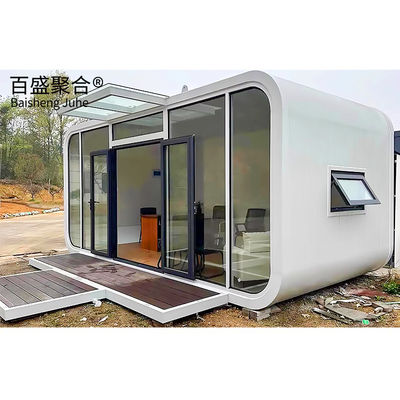 Dışarıda Modern Yaşam için Özel Renkli Konteyner Evleri Apple Kabin Prefab Ev