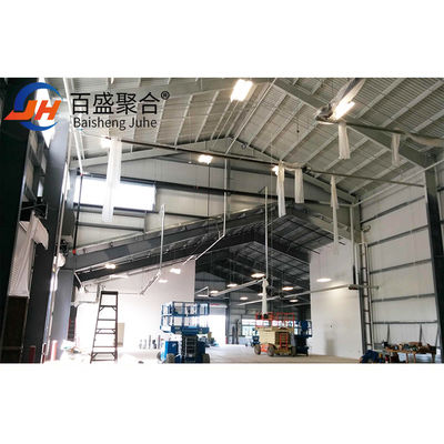 Çelik yapısal imalat inşaatı için prefabrik H kirişli özel çelik