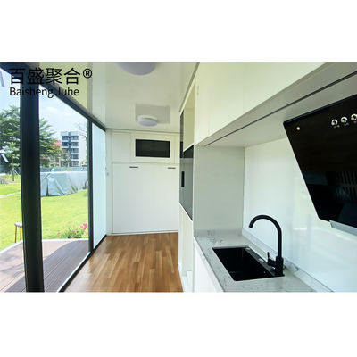 Özel Nakliye Taşınabilir Apple Home Pod Movable Apple Cabin Landscape Dekorasyonu için