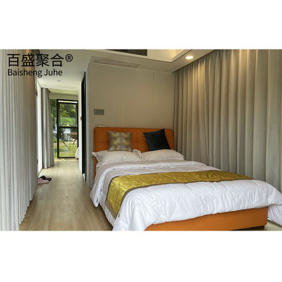 Modüler Prefab Konteyner Evi Ekolojik Arkadaşlıklı Kapsul Otel Kabini Uzay Kullanımı