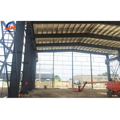 Özel yapılı prefabrik metal binaların kolay inşaatı için çelik yapı atölyesi