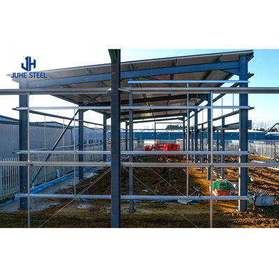 Özel yapılı prefabrik metal binaların kolay inşaatı için çelik yapı atölyesi
