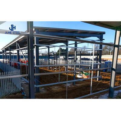 Özel yapılı prefabrik metal binaların kolay inşaatı için çelik yapı atölyesi