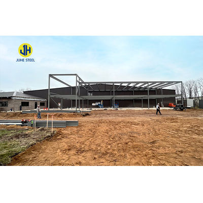Kapı Kapı Depo Metal Çelik Yapı Bina Prefab Otel Q235/Q235B/Q355/Q355B