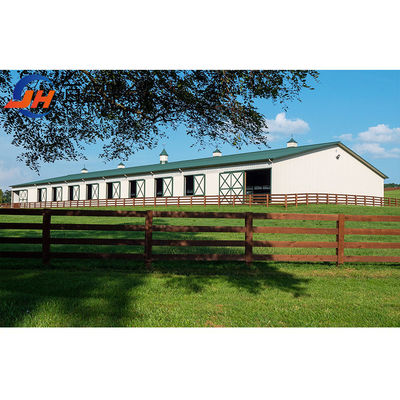 Prefab Sığır Çiftliği Çadırı Çiftlik Bina Tasarımı Metal Çelik Yapı ve ASTM Standartı