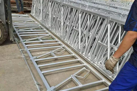 Alüminyum alaşımlı pencere prefabrik depo çiftliği çelik kirişler için domuz evi