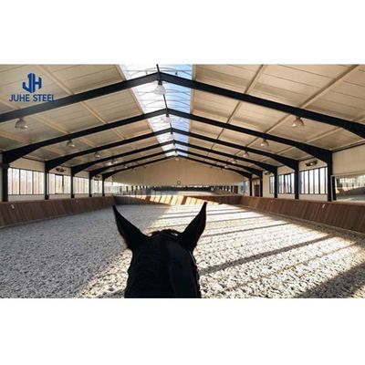 Domuz barınağı için yalıtımlı prefab ağır Q235 H kirişli çelik yapı binası ASTM kaynak