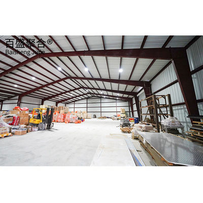 Q235/Q235B/Q355/Q355B hafif çelik yapı çerçevesi ile prefabrik çelik depo