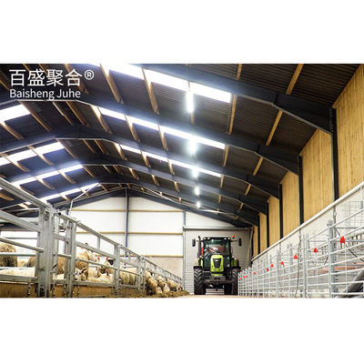 Domuz barınağı için yalıtımlı prefab ağır Q235 H kirişli çelik yapı binası ASTM kaynak