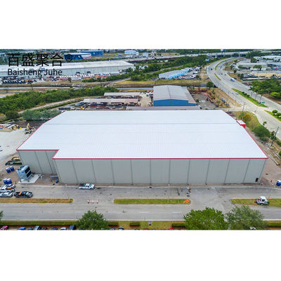 Q235/Q235B/Q355/Q355B hafif çelik yapı çerçevesi ile prefabrik çelik depo