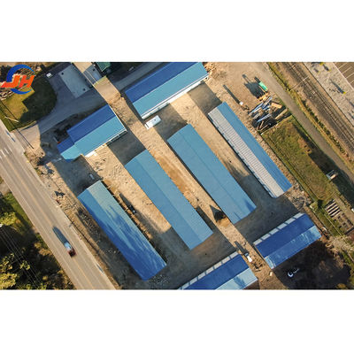 Otopark ve hastane tasarımı için özel çelik metal çerçeve yapısı atölyesi