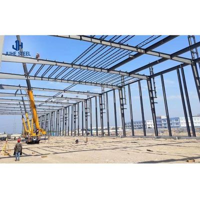 Prefab Modüler Çelik Yapı Metal Depo Bina İnşaat Malzemeleri Atölyesi