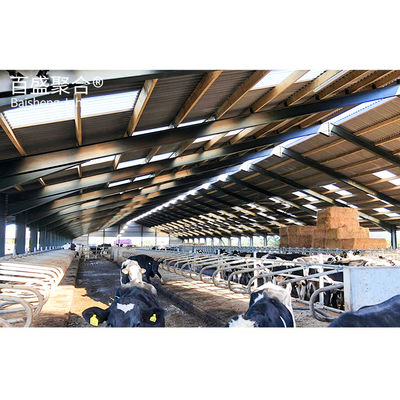 Kesim hizmeti Q235 Tavuk Domuz Keçi Sığır için düşük karbonlu çelik taşınabilir çiftlik kulübe