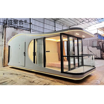 Galvanizli Çelik Çerçeve ile Modern Modüler Uzay Kapsülü Evi