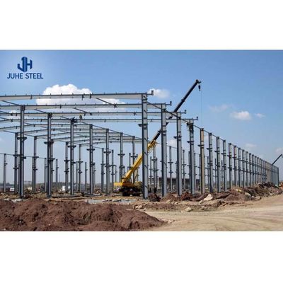 Kendini depolayan çatı çubukları ve prefabrik çerçeve ile hafif çelik yapı depo
