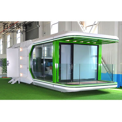 Villa Konteyner Evleri Özel Çift Camlı Cam Mobil Uzay Kapsülü Kabin Otel