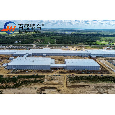 Endüstriyel Çadır Çizimleri Hafif Yapısal Yapılara Sahip Prefab Metal Dükkanı Binaları