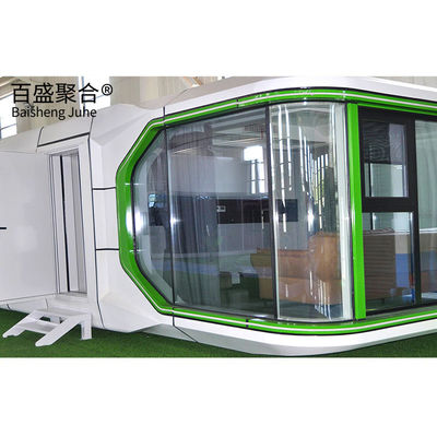 Carport 20ft 40ft Özel Modern Prefab Mobil Ev Akıllı Elma Kabin Hazır Yapılmış Ev