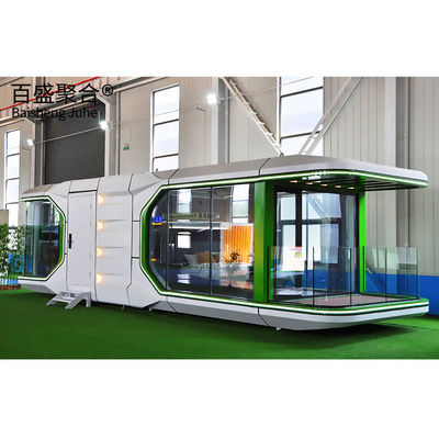 Carport 20ft 40ft Özel Modern Prefab Mobil Ev Akıllı Elma Kabin Hazır Yapılmış Ev