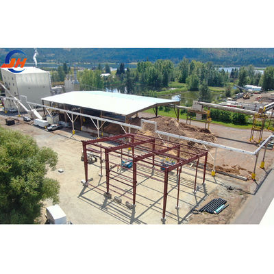 Tesis ve ofis için prefabrik hafif çelik çerçeve atölyesi