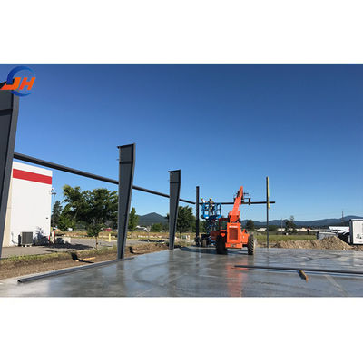 15*30*3 Hafif ağırlık tasarıma sahip prefabrik çelik çerçeve depo inşaat malzemesi