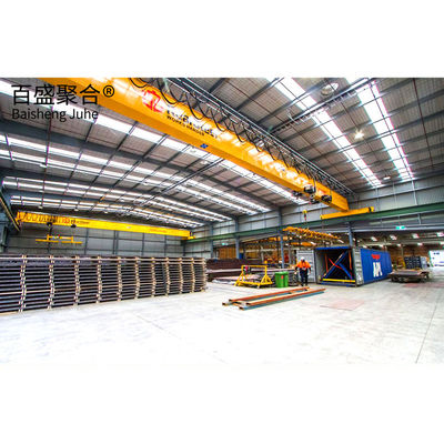 Çelik Metal Çerçeve Yapısı İnşaat Atölyesi için prefabrik salon Depo