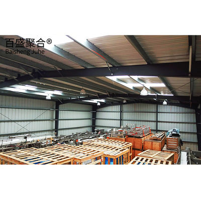 ASTM Standart Sıcak Dip Galvanize H Çubuklu Metal Çerçeve Çelik Çerçeve Depo Üretimi