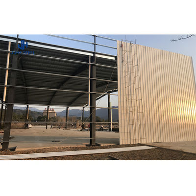 Depo Atölyesi İnşaatı için Özel Çeşitli Tipi Çelik Yapı Binaları