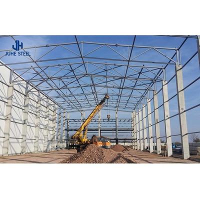 Kalıcı GB Standartı Q235B Q355B Depo atölyesi için prefabrik çelik binalar