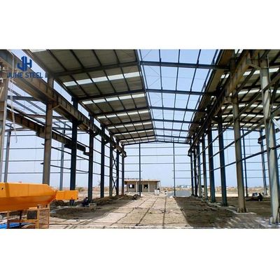 Q235B Alüminyum Alaşım Pencere Uygulamalı Çelik Yapı Bina Uzun Uzaylı ızgara yapısı