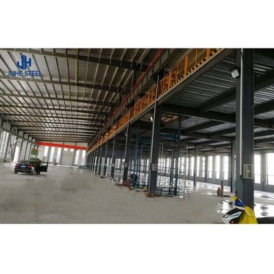 Hafif çelik Q355 Q235 Çerçeve Prefab çelik yapısı Depo için hangar Atölyesi Evi