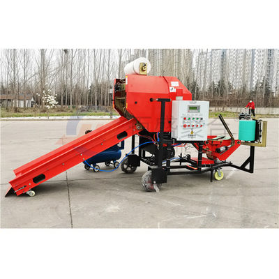 Çelik Çiftliği ve Hayvancılık İnşaat 80kg yuvarlak saman baler kesme hizmeti ile