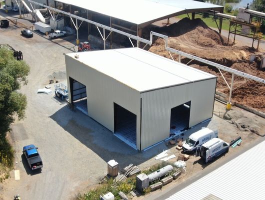 CE/ISO9001 sertifikalı prefabrik binalar için galvanizli çelik çerçeve deposu