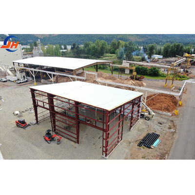 CE/ISO9001 sertifikalı prefabrik binalar için galvanizli çelik çerçeve deposu