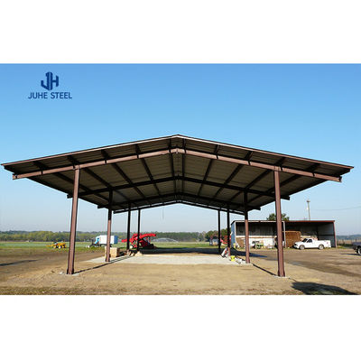 Tarımsal Çiftlik Gömlek Depo Kumaş Metal Çerçeve İnşaatı