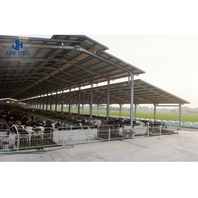 Prefabrik Çelik Yapı Hayvanlık Sarayı Yüksekliği 2-10 Metre Domuz Çiftliği Evi için