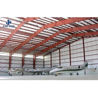 Uçak terminalleri inşaatı için çok yönlü kaynaklı çelik kiriş uzay çerçeve yapısı