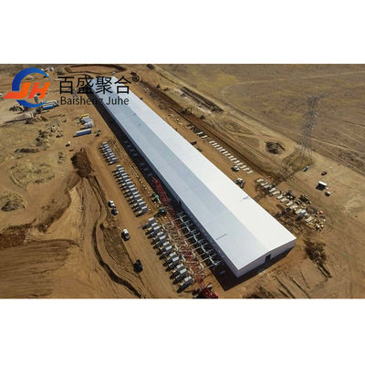 Metal At Çadırları Hafif Çelik Yapı En iyi alan kullanımı için depo binası