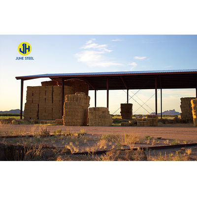 Renkli Q235B/Q345B Prefab depo için düşük karbonlu çok yönlü çiftlik kulübeleri