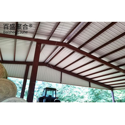 Taşınabilir Çelik Yapı Saldırma Tarımsal Çiftlik Bahçe Kulesi için Prefab Metal Ahır