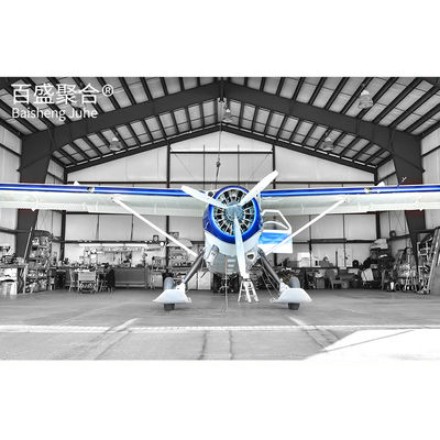 Prefabrik Hangar Depoları için Çelik Yapısal Fabrikasyon İnşaat Atölyesi