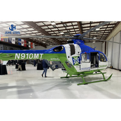 Prefab çelik atölyesi Q235/Q345B sınıfı SS400 İnşaat Depoları Hangar binaları