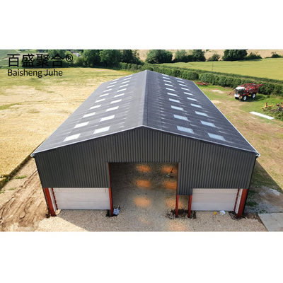 Çiftlik Yönetimi Q235/Q345B Sınıf Prefabrik Metal Ahır Evler Prefabrik Metal Ahırlar