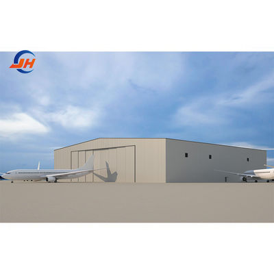 Çizilmiş çelik uçak hangarı, prefabrik yapı ve C.Z şeklindeki çelik kanal