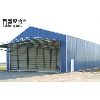 Q235B / Q345B Düşük karbonlu çelik prefabrik metal binalar prefabrik çelik çerçeve binalar